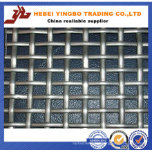 1*30m Square Hole Plain Weave Crimped Wire Mesh